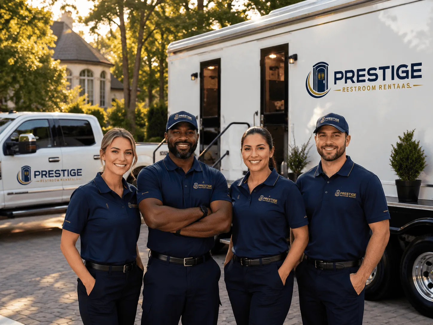 Trusted Luxury Portable Restrooms company in Dudley, NC